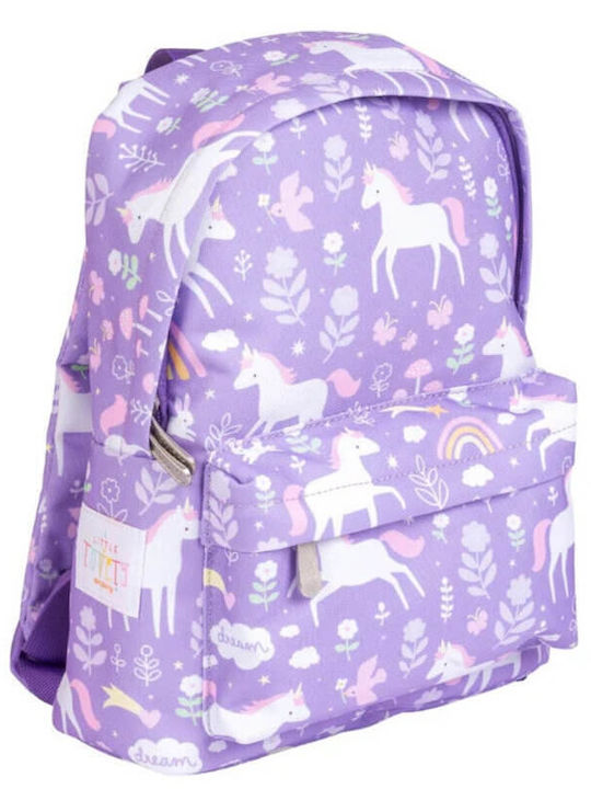 A Little Lovely Company Unicorn Dreams School Set 7lt