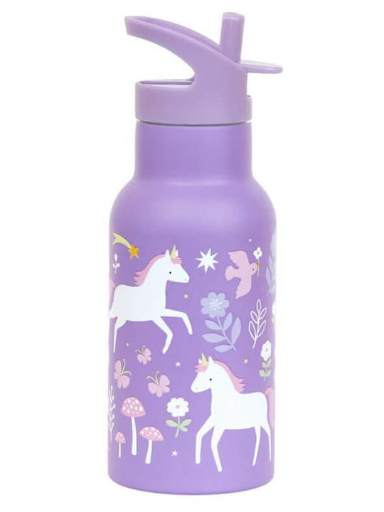 A Little Lovely Company Unicorn Dreams School Set 7lt