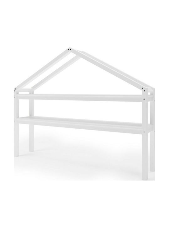 Raft De Perete Pentru Copii Alb 169x35cm