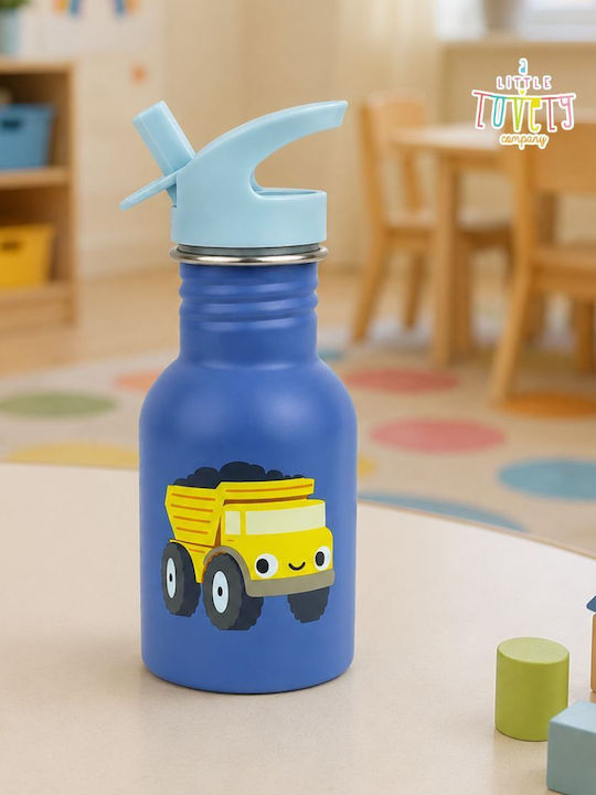 A Little Lovely Company Dump Truck Σχολικό Σετ Ασημί