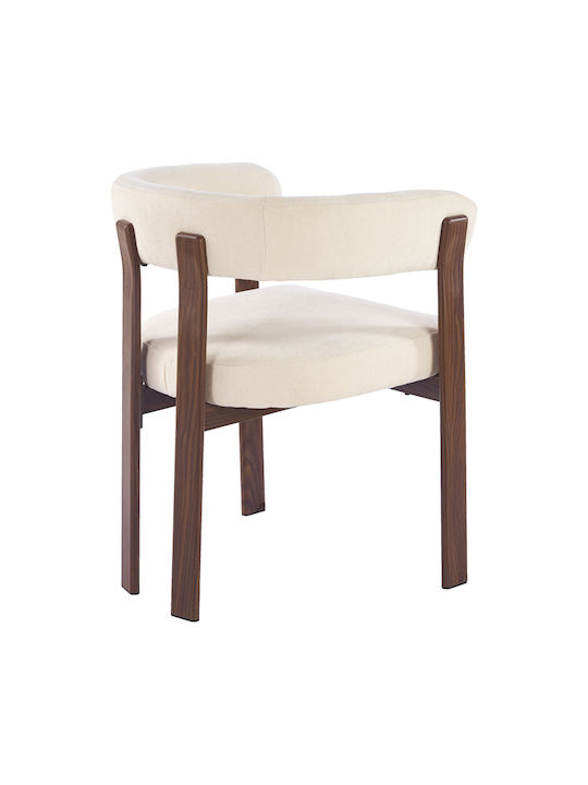 Erebus Ess- und Küchenstühle mit Stoffbezug Karydi 2 Stück 64x55x76.5cm