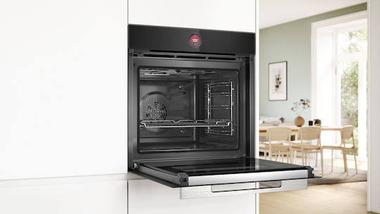 Bosch Φούρνος άνω Πάγκου 71lt Π59.4εκ. Μαύρος