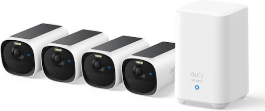Eufy E40 Camera Surveillance System IP 4MP with Control Hub & Hard Drive