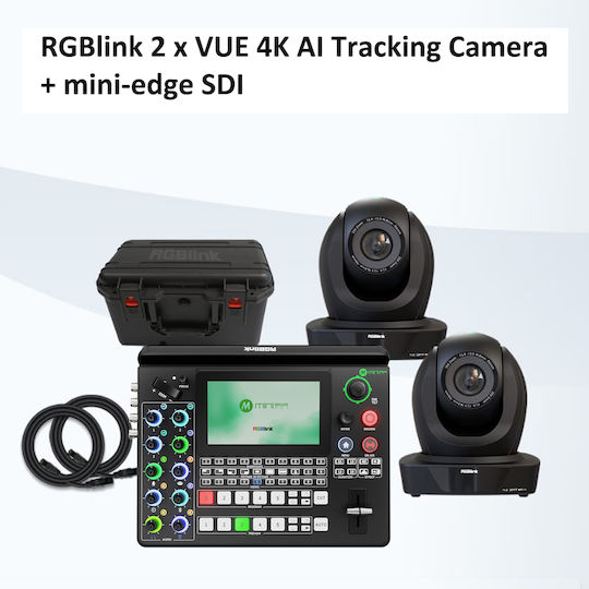 Rgblink Überwachungssystem 2 Kameras Kameras 8MP