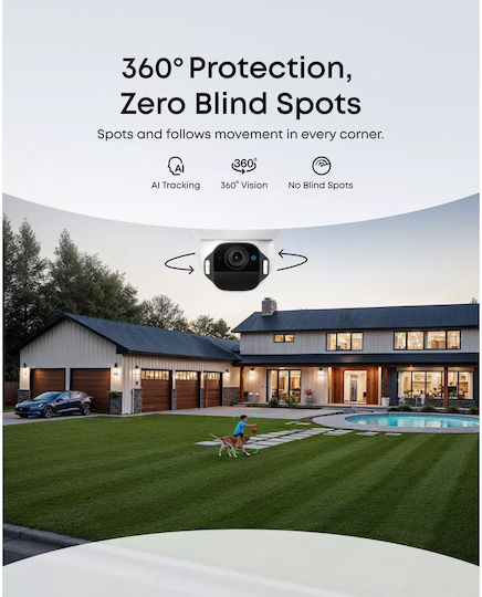 Eufy Überwachungssystem 2 Kameras Kameras 8MP mit Control Hub