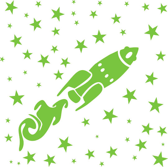 Decowalls Kids Glow-in-the-Dark Wall Sticker 60x120cm