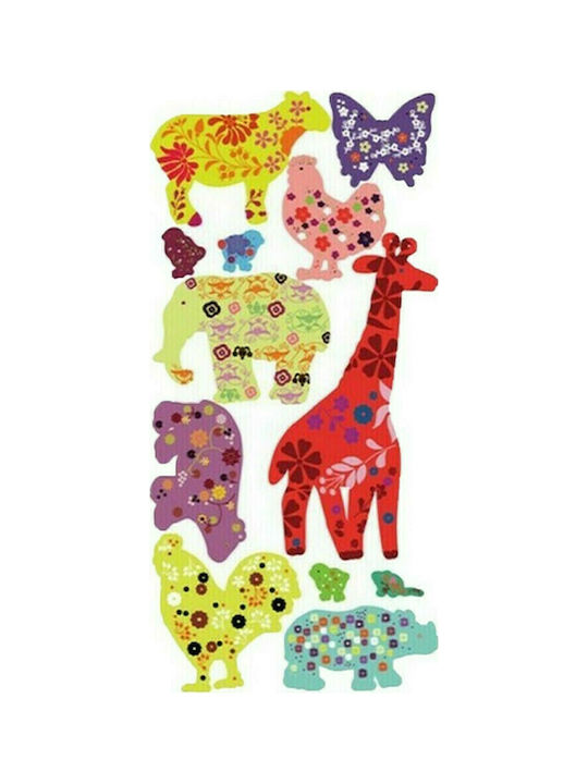 Next Kinder Wandsticker Wand Tiere 60x30cm 11Stück