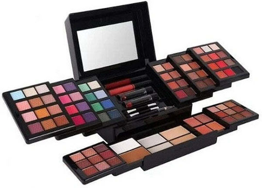 Set Profesional De Machiaj Miss Rose 84 Culori 7002-006