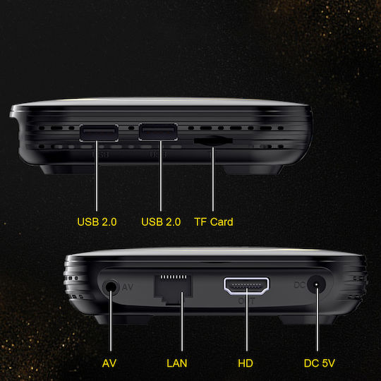 TV Box VA-6574820974 8K UHD with Wi-Fi 2GB RAM and 16GB Storage with Android 12.0 Operating System