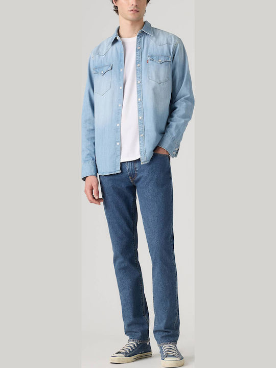 511 Herren Jeanshosen mit Schlank Anwendung Blau