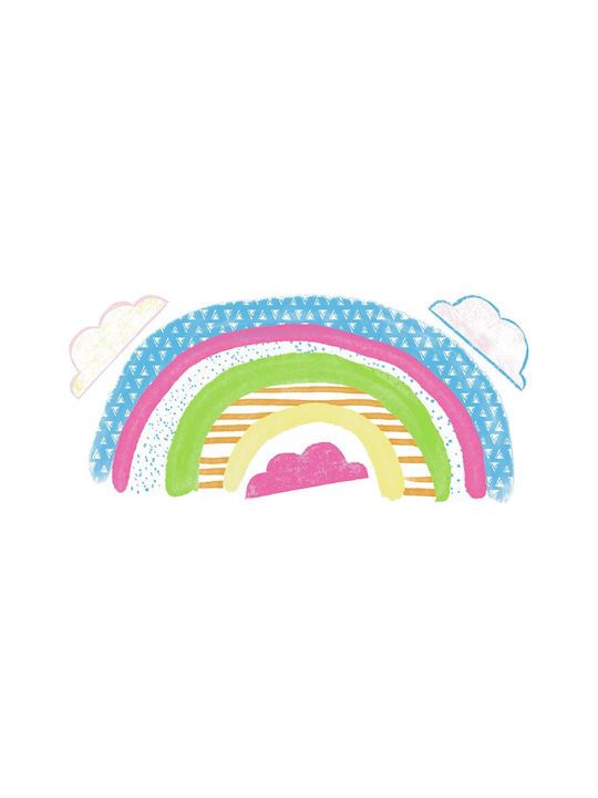 RoomMates Decor Παιδικό Διακοσμητικό Αυτοκόλλητο Τοίχου Rainbow 84.84x42.41εκ. 4τμχ