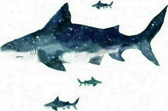 RoomMates Decor Autocolant Decorativ pentru Copii Perete Shark