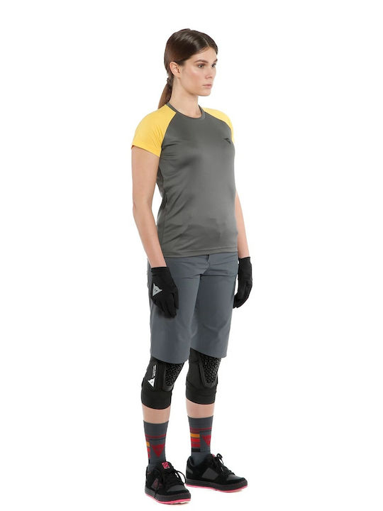 Dainese Bluză Termică Dama Cu Mâneci Scurte Gri