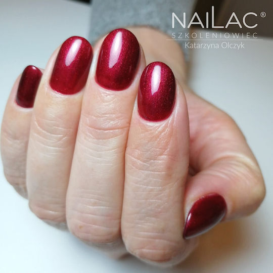 NaiLac NaiLac Lang anhaltender Schnelltrocknender Burgundischer Nagellack #053 7ml