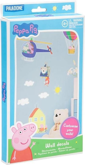 Peppa Pig Παιδικό Διακοσμητικό Αυτοκόλλητο Τοίχου 44x23εκ.