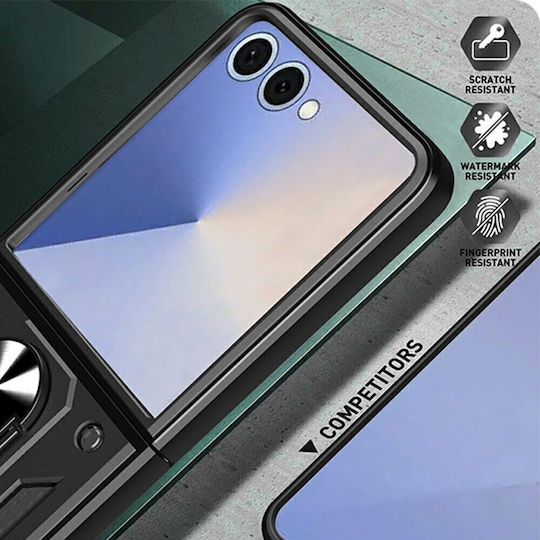 SSCase Plastic Silver Back Cover (Galaxy Z Flip8)