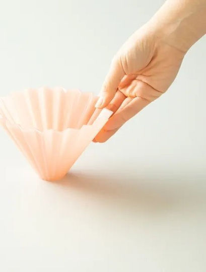 Origami Air S Pour Over Coffee Maker Plastic Matte Pink 1–2 Cups