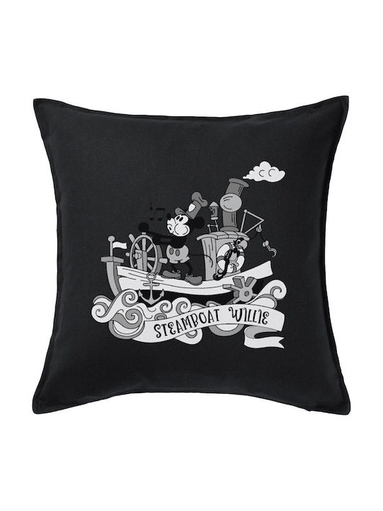 Koupakoupa Kids Decorative Pillow Black KP 23053 Pillow 50x50cm
