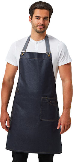 Premier Ποδιά Barista / Bartender Ολόσωμη PR134 Navy Μπλε