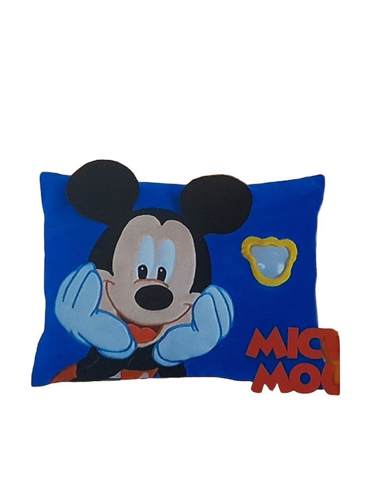 Disney Детска Декоративна Възглавница Mickey Mouse 48x35см