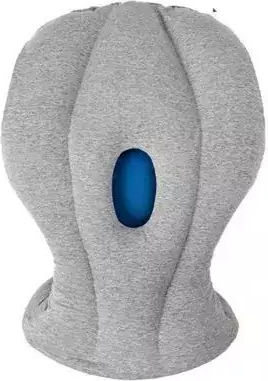 Alien Pillow Jup Zap Nap 8106913-ep5661 Ostrich Innovative Allows You To Rest Anywhere Gray Blue Kids Throw Pillow