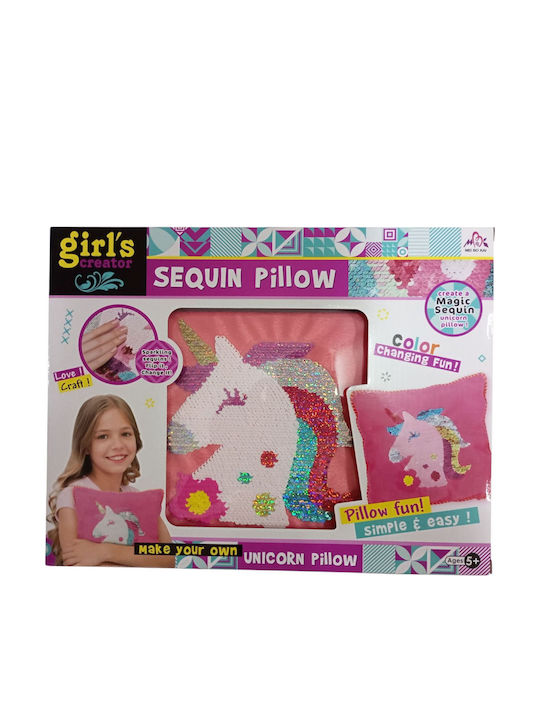 Girl’s Creator – Kopfkissen Pailletten Eule Oder Einhorn