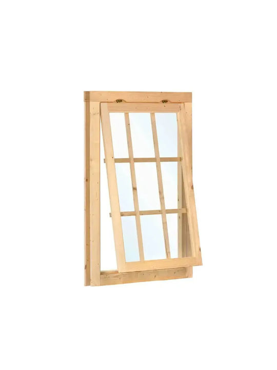 Showood Hinged Window Wooden W77xH112cm