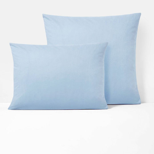 La Redoute Interieurs Παιδική Μαξιλαροθήκη από 100% Βαμβάκι 50x70εκ. Γαλάζια