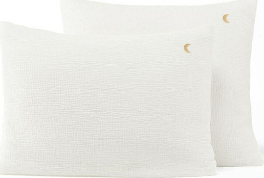 Am.Pm Cuddly Παιδική Μαξιλαροθήκη από 100% Βαμβάκι 65x65εκ. Λευκό