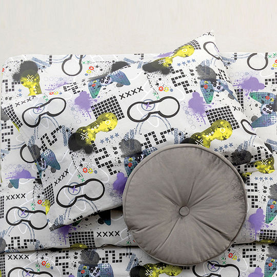 Palamaiki Trend TC937 Kinder Kissenbezüge Set 50x75cm Grey Palamaiki Trend TC937 Kinder Kissenbezüge Set 50x75cm Grey