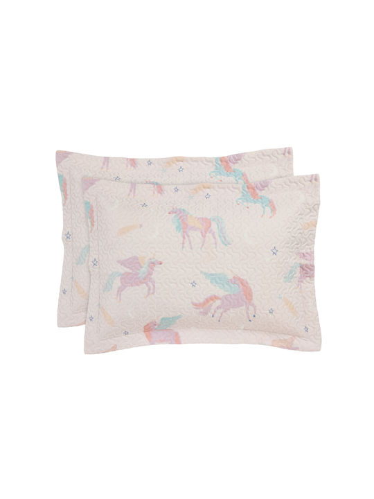 Das Home 4981 Σετ Παιδικές Μαξιλαροθήκες 50x70εκ. Pink