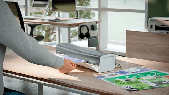 Leitz Leitz Laminiergerät iLam Office Pro A3 Silber Schreibtisch für A3 250 Mikron