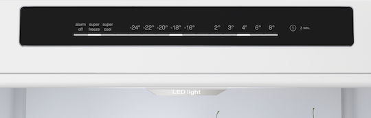 Bosch Combină frigorifică 363lt Total NoFrost Î203xL60xA66cm. Negru KGN392XCF