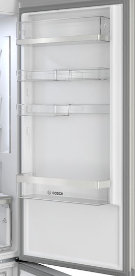 Bosch Kühl-Gefrierkombination 363Es Total NoFrost H203xB60xT66.5cm. Inox KGN394ICF