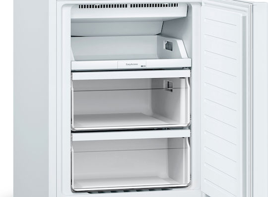 Bosch Fridge-Freezer 282lt Total NoFrost H176xW60xD66cm White KGN33NWEB
