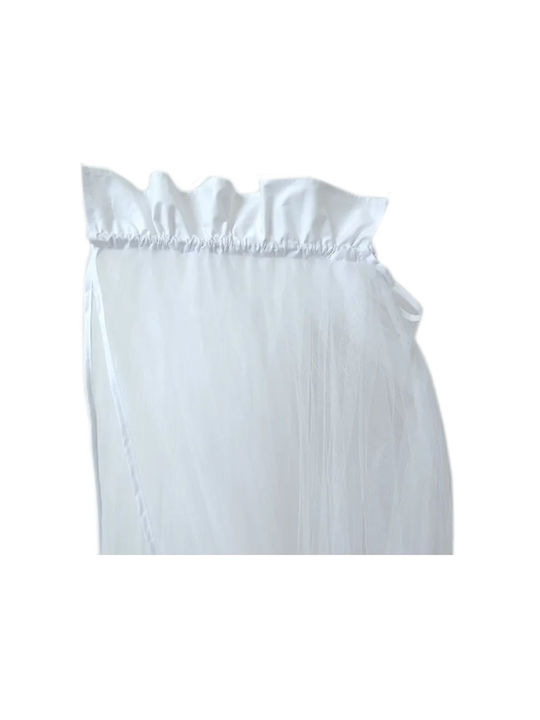 Bebecor Plasă de țânțari Pentru Patut Din tul Roz 450x150cm