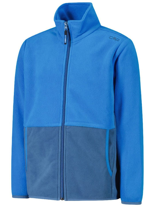 Jachetă fleece pentru copii albastră