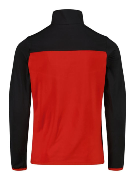 Fleece Kinder-Sweatshirt Rot