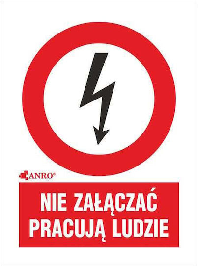 Anro Sign Warning 148x21cm.
