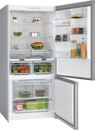 Bosch Ψυγειοκαταψύκτης 631lt Total NoFrost Υ186xΠ86xΒ81εκ. Inox KGN86VIEA