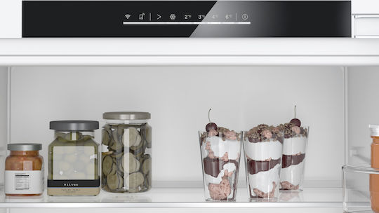 Bosch Eingebauter Kühlschrank für Lagerung 134Es H82xB59.8xT54.8cm. Weiß KUR21VFE0