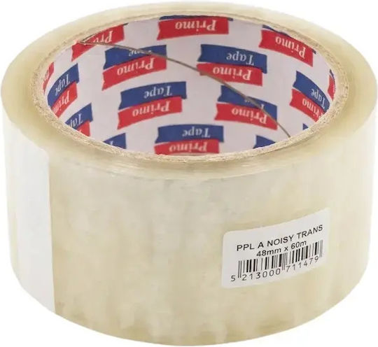 Primo Noisy Packaging Film 48mm x 60m Transparent