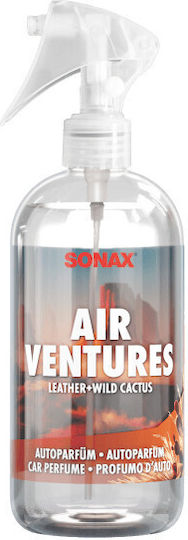 Sonax Airventure Raumdüfte Aromatisches Innenraumduft Leder + Wilder Kaktus 300ml