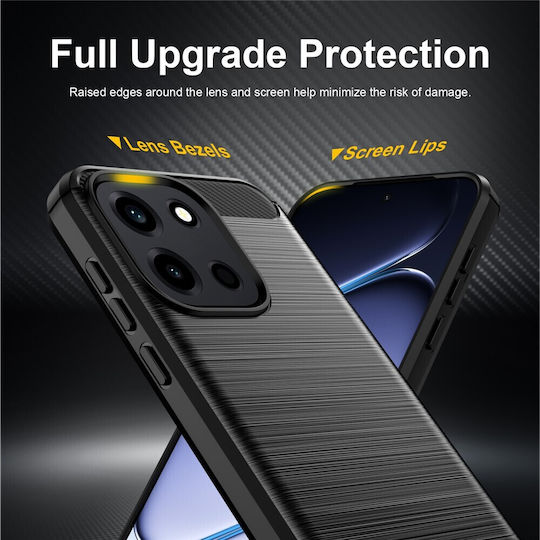 Techsuit Rückseitencover Aus Silikon Grau (OnePlus Nord 6)