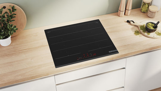 Bosch Serie 6 Intelligent Induktionskochfeld Autonom mit Kindersicherung 59.2x52.2εκ.