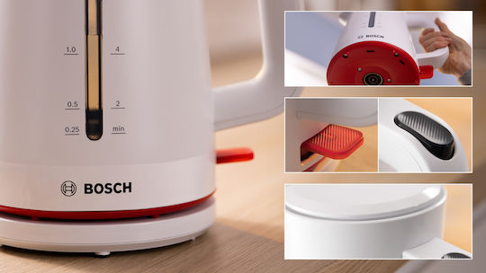 Bosch MyMoment Reisekessel 1.7Es 2400W Weiß