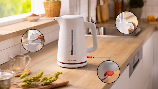 Bosch MyMoment Reisekessel 1.7Es 2400W Weiß
