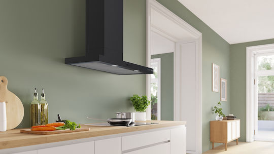 Bosch Kamin-Dunstabzug 90cm Schwarz