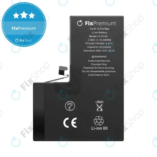 Kompatible Handy-Akku Ersatz 4323mAh für iPhone 14 Pro Max