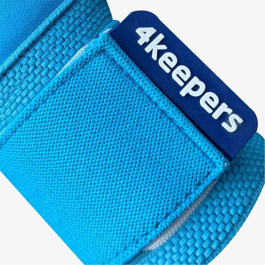 4Keepers Γάντια Τερματοφύλακα Παιδικά Μπλε